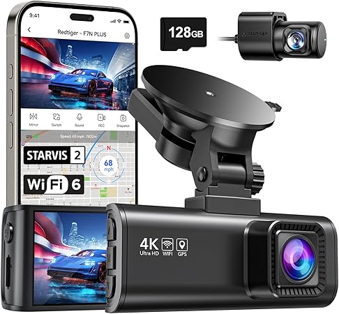 REDTIGER F7NP - Best Value Dash Cam Front and Rear